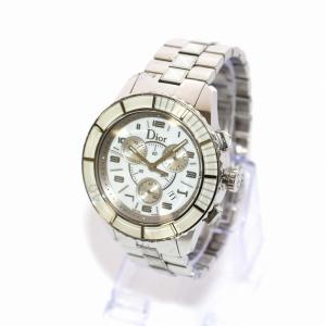 腕時計 クォーツ クリスタル クロノグラフ シルバーカラー CD114310