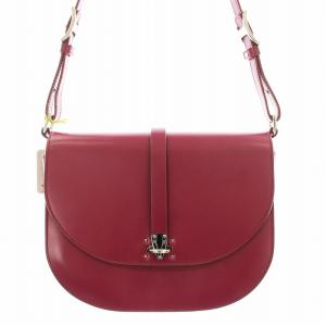 GIRL GLASS SHOULDER BAG M ガールグラス ショルダーバッグ ピンク /G