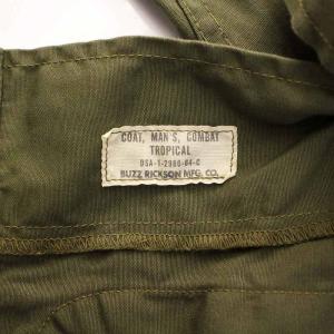 BUZZ RICKSON’S COAT MAN'S COMBAT TROPICAL M カーキ