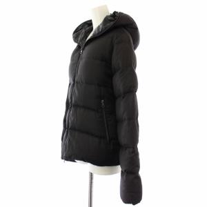 DUVETICA ダウンジャケット アウター ジップアップ 40 黒 /TK