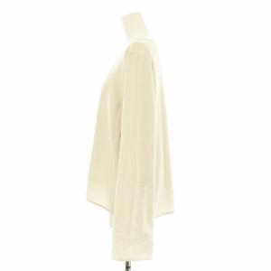 EVERYDAY I LIKE 24SS Sofia ジップスリーブ ブラウスシャツ プルオーバー 長袖 ベルスリーブ ベージュ 24051500803010