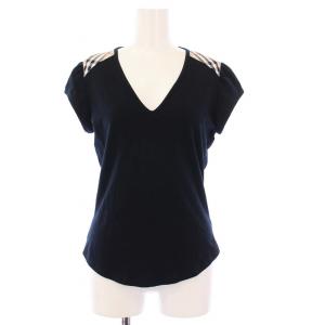 Tシャツ ノバチェック M ブラック