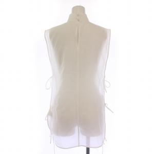 Mame Kurogouchi Sheer Embroidery Vest