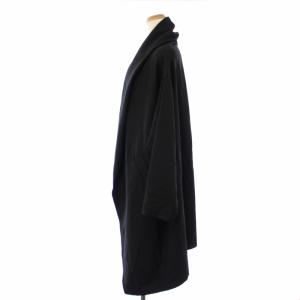 mizuiro ind mizuiroind ガウンコート 春アウター 黒 /TK