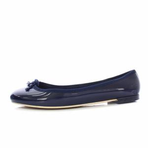 Repetto サンドリヨン Cendrillon バレエシューズ フラットシューズ エナメル 40 紺 V1790VLR