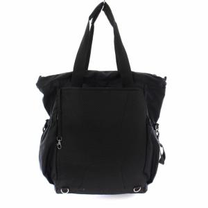 agnes b. マザーズバッグ ショルダーバッグ リュック デイパック 2WAY 黒 /TK