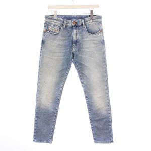 D-STRUKT JOGG ジョグジーンズ デニムパンツ ペイント加工 W31 ブルー /KH