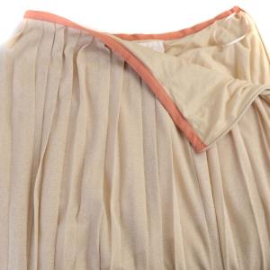 SEE BY CHLOE プリーツスカート ミモレ ロング M ピンクベージュ CHS18AJJ04090 /RO