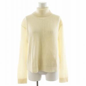 NEW CHARM SOLID TNECK ニット セーター 長袖 タートルネック ウール カシミヤ混