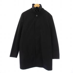 DUNKELD ML ステンカラーコート 40 ブラック G1A62-410-09