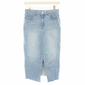 22SS デニムスリット DENIM SLIT スカート ロング タイト 34 インディゴ 22060520904010