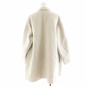 DRESSTERIOR コート ミドル丈 ダブル ウール アウター 38 ライトグレー 085-47010 /AN39