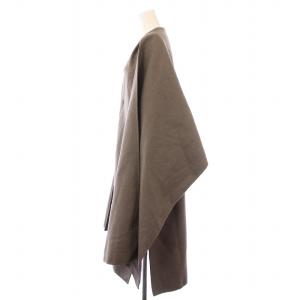 HYKE DOUBLE FACE COAT ウール 1 グレー