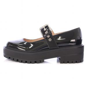 Gianvito Rossi メリージェーン パンプス エナメル 36.5 ブラック