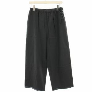 インドコットンギャザーワイドパンツ イージー 36 グレー 23042104305 /HN