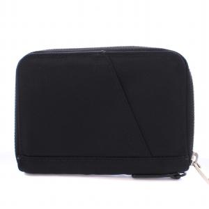PORTER 吉田カバン リフトウォレット 二つ折り財布 コンパクト ラウンドファスナー ロゴ ナイロン 黒 ブラック