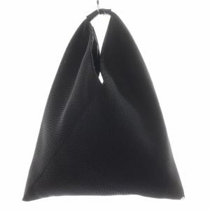 トライアングル トートバッグ メッシュ ブラック