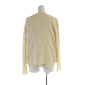 Pierre Cardin アンサンブル ニット カーディガン カットソー スパンコール装飾 七分袖 長袖 44 ベージュ 854022-21