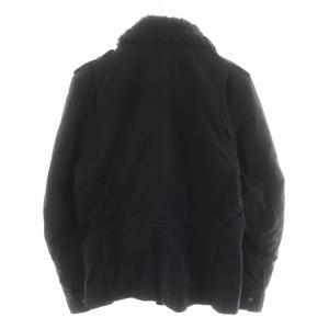 DIESEL ジャケット ボア ナイロン アウター M 黒 ブラック /AN15