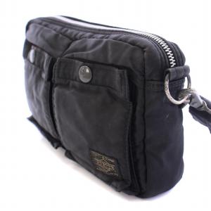 PORTER 吉田カバン TANKER タンカー ショルダーバッグ ナイロン ロゴ 黒 ブラック /BB
