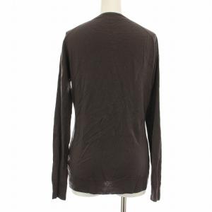 JOHN SMEDLEY ニットカーディガン 長袖 ウール M グレー CA45550 /RR