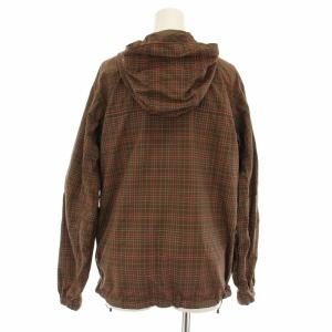 Columbia マウンテンパーカー ジャケット チェック柄 ナイロン M 茶 209 PL3528 /RR