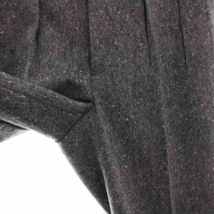 BERNARD ZINS ビームスエフ BEAMS F 別注 パンツ スラックス ウール US30 グレー /YM