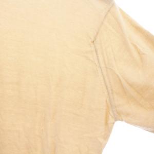 JOHN SMEDLEY ニット セーター カットソー ハイネック 半袖 コットン S ベージュ /YM