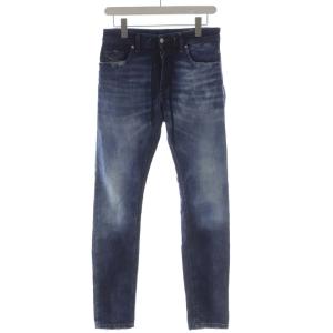 【新品】W32 ディーゼル デニムスカート フロントジップ 牛革ラベル ブルー AZUL DENIM フロントジップデニムスカート｜WOMEN｜250HAF12