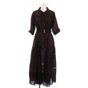 23SS ライトコットンシャツドレス