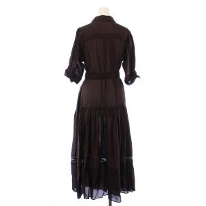 EPOCA 23SS ライトコットンシャツドレス