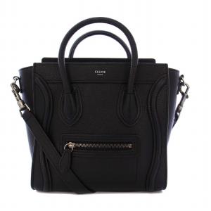 ラゲージ ナノショッパー ショルダーバッグ 2WAY ブラック