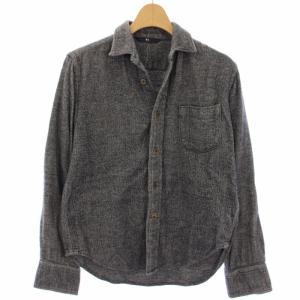 ネルシャツ 長袖 1 紺 7113018 /TK