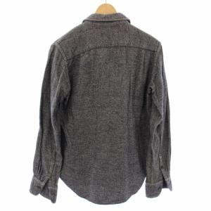 45R ネルシャツ 長袖 1 紺 7113018 /TK