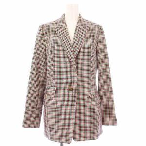 テーラードジャケット 千鳥格子 2 ピンク 202220-10-140-41-020 /KH