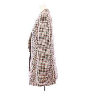 allureville テーラードジャケット 千鳥格子 2 ピンク 202220-10-140-41-020 /KH