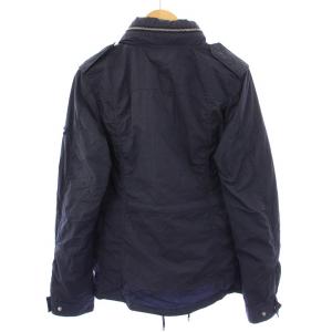 TATRAS CALAMITES ミリタリージャケット スタンドカラー アウター ナイロン ショート丈 1 紺 ネイビー