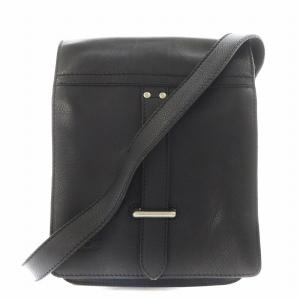 ショルダーバッグ レザー 黒 ブラック /AN1