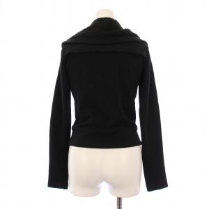 A/X ARMANI EXCHANGE ジャケット ジップアップ ボア XS 黒 /BM