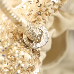 ANTEPRIMA ワイヤーバッグ トートバッグ ハンドバッグ スパンコール ゴールド色 NB13SAN555 /AN13