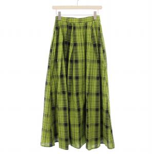Ameri VINTAGE 24SS MEDI MANY WAY DEAR CHECK メディメニーウェイディアチェックスカート フレア
