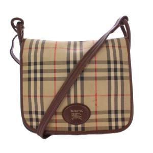 ヴィンテージ ショルダーバッグ ノバチェック ベージュ