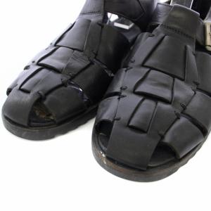 Paraboot PACIFIC グルカサンダル レザー 24.5cm 黒 V7997 /TK