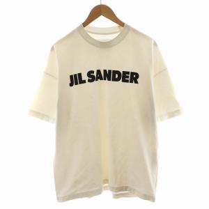 21AW ロゴプリント オーバーサイズ Tシャツ M ホワイト JSMT707045