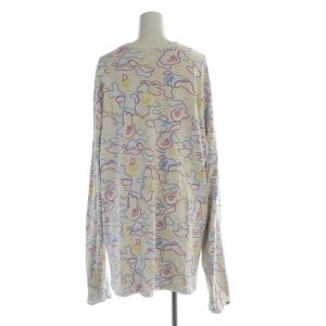 A BATHING APE スウェット トレーナー リバーシブル プリント 総柄 長袖 マルチカラー /RO