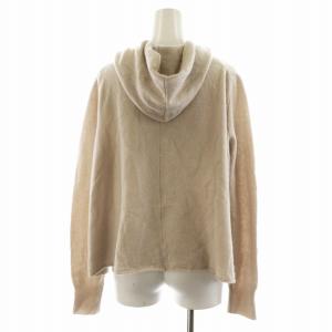 humoresque ニット セーター フード カシミヤ ベージュ