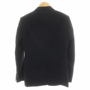 NUMBER (N)INE LOVE GOD MURDER期 テーラードジャケット シングル 裏地総柄 ウール シルク 絹 2 黒