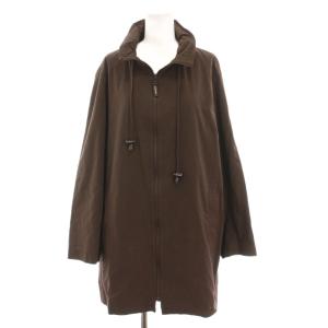 ジャケット ブルゾン ジップアップ アウター 40 ブラウン FRA87-092 /YM