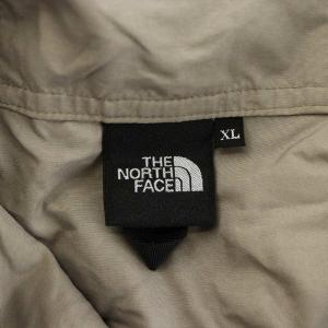 THE NORTH FACE コンパクトジャケット Compact Jacket マウンテンパーカー ロゴ ナイロン XL ベージュ