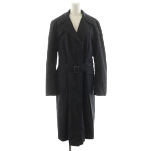 トレンチコート 毛皮ライナー 36 ブラック